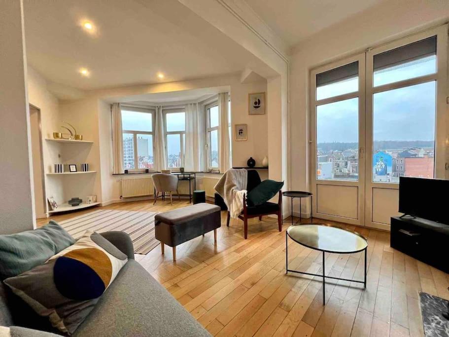 Bellevue - Grand Appartement Pour 5 Sur Les Quais De La Meuse Lutych Exteriér fotografie